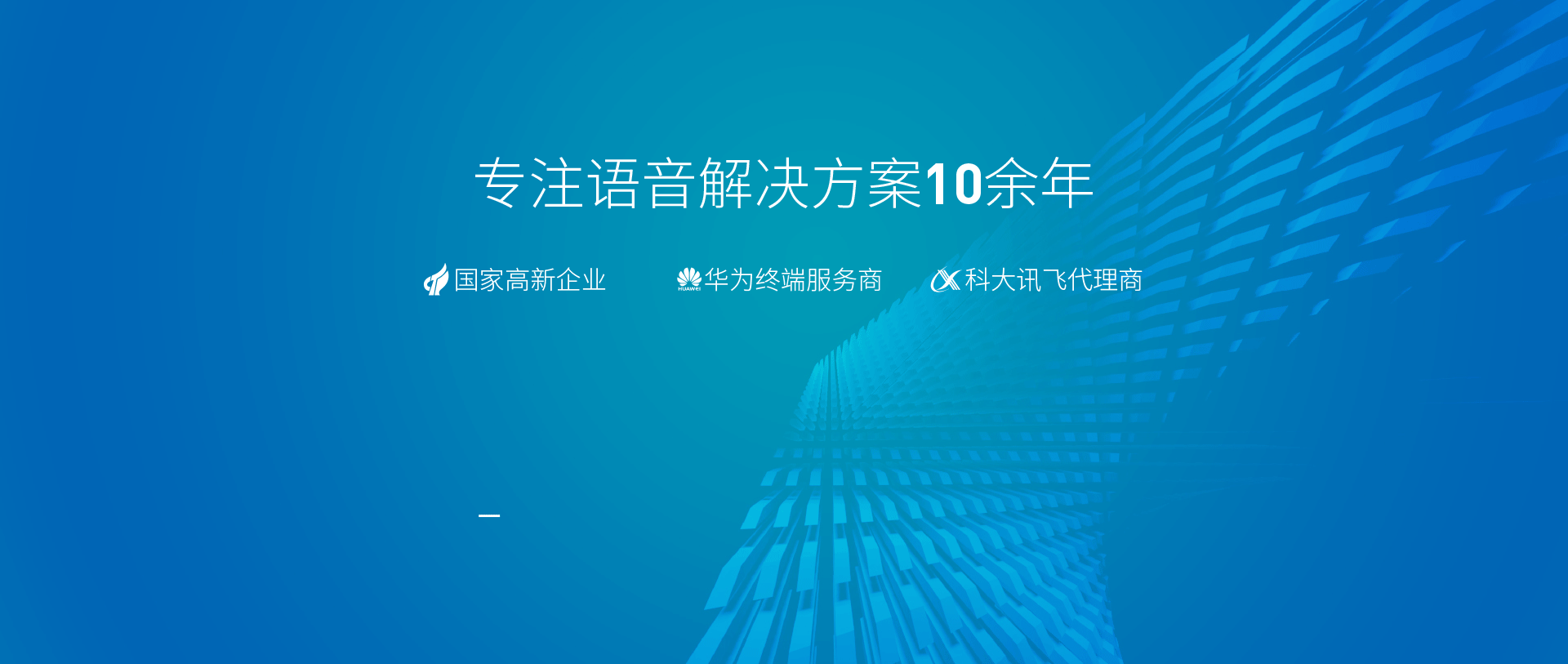 專(zhuān)注語(yǔ)音解決方案10余年